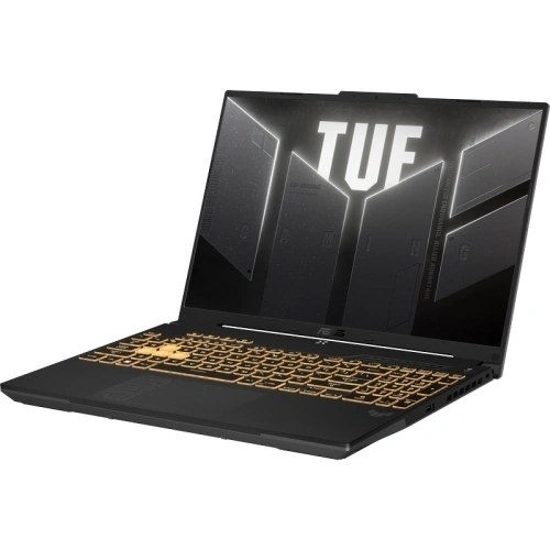 Laptop ASUS TUF Gaming F16 (2024) FX607VU-RL048, Intel Core 5 210H, 16 inch, RAM 16 GB, SSD 512 GB, nVidia GeForce RTX 4050 6 GB, Fara sistem de operare, Mecha Gray - Imagine 5