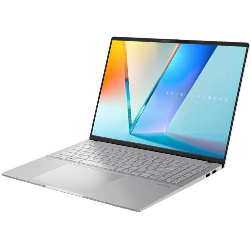 Laptop ASUS Vivobook S16 OLED M5606KA-RI035, AMD Ryzen AI 7 350, 16 inch, RAM 24GB, SSD 1TB, AMD Radeon 860M, Fara sistem de operare, Cool Silver - Imagine 3