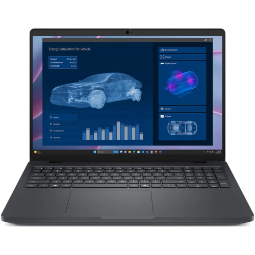 Laptop Dell Pro Max 16 BTO604_MC16255_EMEA, AMD Ryzen AI 7 PRO 350, 16 inch, RAM 32GB, SSD 1TB, nVidia RTX PRO 1000 8GB, Windows 11 Pro, Magnetite - Imagine 1