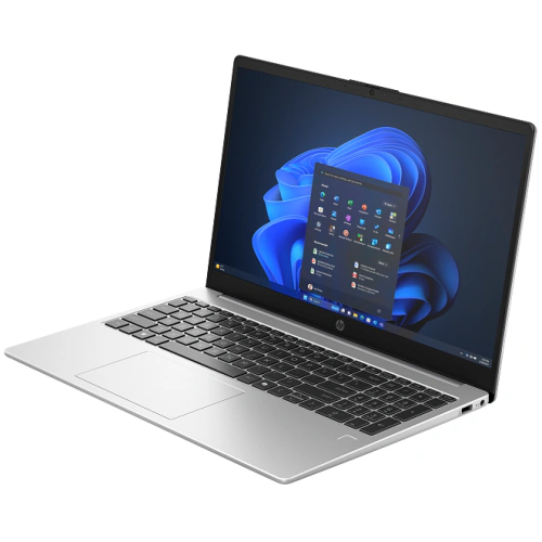 HP Laptop HP 250R G10, Intel Core 3 100U B9YN1ET#ABB, 15.6 inch, RAM 8GB, SSD 512GB, Intel Graphics, Fara sistem de operare, Turbo Silver - IT-Fashion.ro