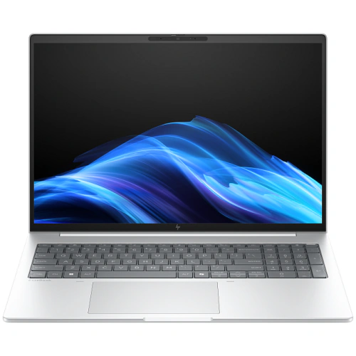 Laptop HP EliteBook 8 G1i D27K4AT, Intel Core Ultra 5 226V, 16 inch, RAM 16GB, SSD 512GB, Intel Arc 130V, Windows 11 Pro, Glacier Silver - Imagine 1