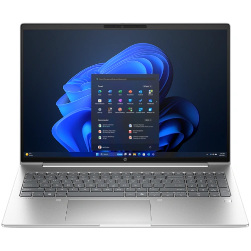 Laptop HP ProBook 4 G1iR C87N1ET#ABB, Intel Core 5 120U, 16 inch, RAM 16GB, SSD 512GB, Intel Graphics, Windows 11 Pro, Pike Silver - Imagine 1
