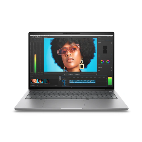 Laptop HP ZBook 8 G1i B72SCET, Intel Core Ultra 9 285H, 16 inch, RAM 8GB, SSD 1TB, nVidia Ge500 Ada Generation, Windows 11 Pro, Meteor Silver - Imagine 1