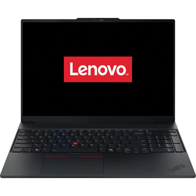 Laptop Lenovo 16inch ThinkPad E16 Gen 3 21SR004MRI, WUXGA IPS, Procesor Intel® Core™ Ultra 5 225U, 32GB DDR5, 1TB SSD, Intel Graphics, Windows 11 Pro, Black - Imagine 14