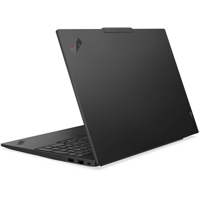 Laptop Lenovo 16inch ThinkPad E16 Gen 3 21SR004MRI, WUXGA IPS, Procesor Intel® Core™ Ultra 5 225U, 32GB DDR5, 1TB SSD, Intel Graphics, Windows 11 Pro, Black - Imagine 6
