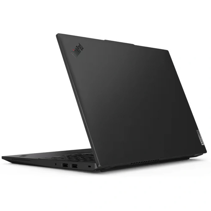 Laptop Lenovo 16inch ThinkPad L16 Gen 1 21L30036RI, WUXGA IPS, Procesor Intel® Core™ Ultra 7 155U, 16GB DDR5, 512GB SSD, Intel Graphics, Fara sistem de operare, Black - Imagine 5