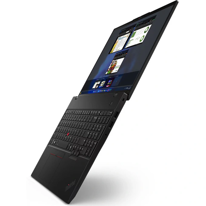 Laptop Lenovo 16inch ThinkPad L16 Gen 1 21L30036RI, WUXGA IPS, Procesor Intel® Core™ Ultra 7 155U, 16GB DDR5, 512GB SSD, Intel Graphics, Fara sistem de operare, Black - Imagine 6