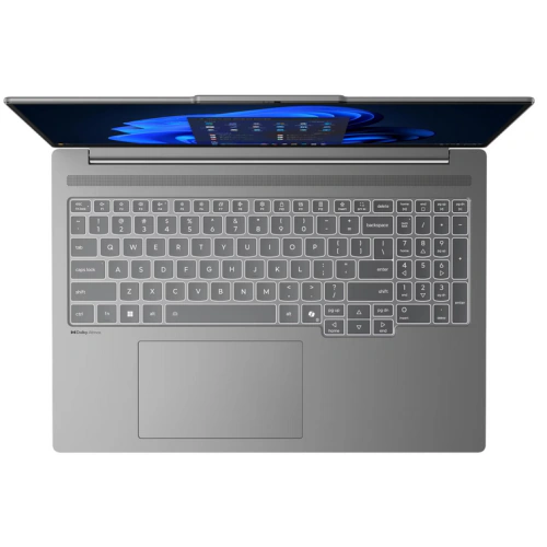 Laptop Lenovo IdeaPad Pro 5 16IAH10 83JM001PRM, Intel Core Ultra 5 225H, 16 inch, RAM 32GB, SSD 1TB, nVidia GeForce RTX 5050 8GB, Fara sistem de operare, Luna Grey - Imagine 7