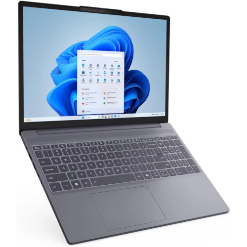 Laptop Lenovo IdeaPad Slim 3 15ARP10 83K7007FRM, AMD Ryzen 5 7535HS, 15.3 inch, RAM 16GB, SSD 512GB, AMD Radeon 660M, Fara sistem de operare, Black - Imagine 1