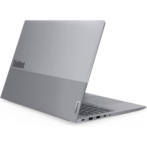 Laptop Lenovo ThinkBook 16 G6 IRL 21KHS02100, Intel Core i3-1315U, 16 inch, RAM 8 GB, SSD 256 GB, Intel Iris Xe Graphics, Windows 11 Pro Educational, Arctic Grey - Imagine 5