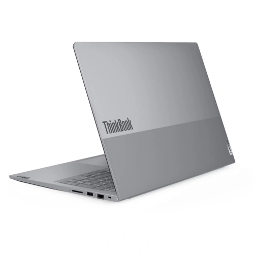 Laptop Lenovo ThinkBook 16 G9 AHP 21UT000QRI, AMD Ryzen 7 250, 16 inch, RAM 32GB, SSD 512GB, AMD Radeon 780M, Fara sistem de operare, Arctic Grey - Imagine 6