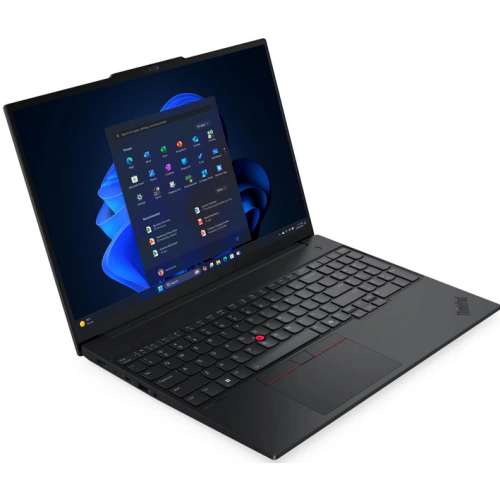 Laptop Lenovo ThinkPad E16 Gen 3 21SR004GRI, Intel Core Ultra 7 255H, 16 inch, RAM 16GB, SSD 1TB, Intel Arc Graphics 140V, Fara sistem de operare, Black - Imagine 3