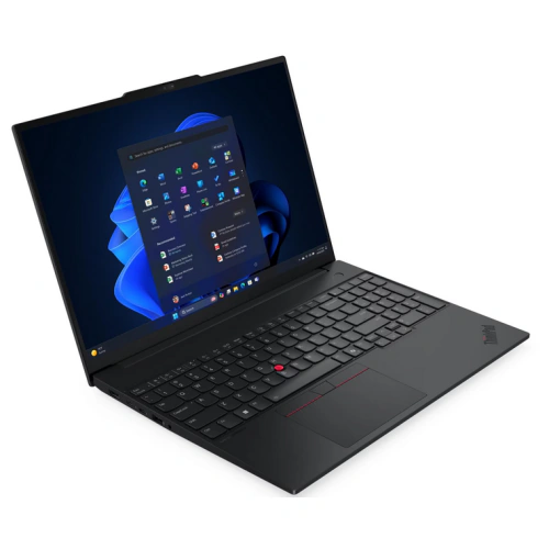 Lenovo Laptop Lenovo ThinkPad E16 Gen 3 21SR009RRI, Intel Core Ultra 5 135H, 16 inch, RAM 16GB, SSD 512GB, Intel Arc Graphics, Fara sistem de operare, Black - IT-Fashion.ro