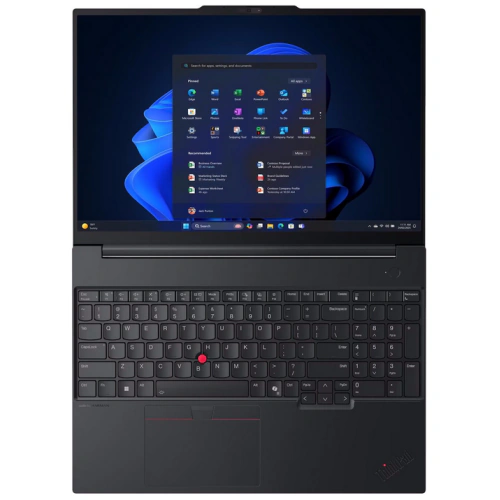 Laptop Lenovo ThinkPad E16 Gen 3 21ST0052RI, AMD Ryzen 7 250, 16 inch, RAM 32GB, SSD 1TB, AMD Radeon 780M Graphics, Fara sistem de operare, Black - Imagine 10