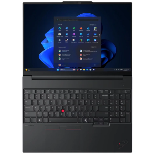 Laptop Lenovo ThinkPad E16 Gen 3 21ST0056RI, AMD Ryzen 5 230, 16 inch, RAM 32GB, SSD 1TB, AMD Radeon 760M Graphics, Fara sistem de operare, Black - Imagine 10