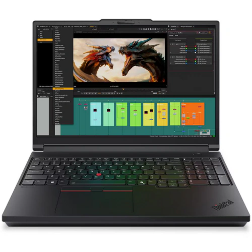 Laptop Lenovo ThinkPad P16 Gen 3 21RQ000PRI, Intel Core Ultra 9 275HX, 16 inch, RAM 64GB, SSD 1TB, nVidia RTX PRO 4000 16GB, Windows 11 Pro, Black - Imagine 1