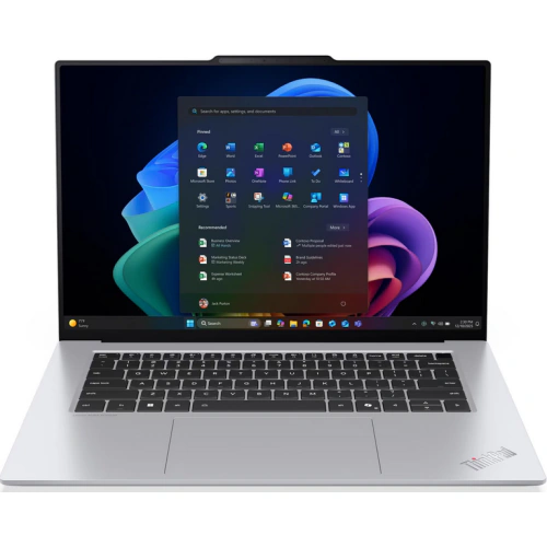 Laptop Lenovo ThinkPad X9-15 Gen 1 21Q60068RI, Intel Core Ultra 7 258V, 15.3 inch Touch, RAM 32 GB, SSD 1 TB, Intel Arc 140V, Windows 11 Pro, White - Imagine 2