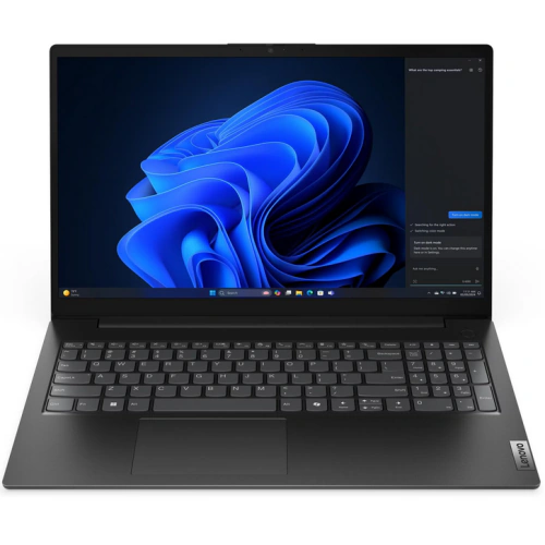 Laptop Lenovo V15 G5 IRL 83GW007TRI, Intel Core i7-13620H, 15.6 inch, RAM 8GB, SSD 512GB, Intel UHD Graphics, Fara sistem de operare, Black - Imagine 1