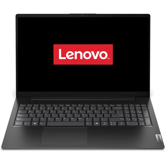 Laptop LENOVO V15 G5 IRL 83GW007WRI, 15.6" Full HD, Intel® Core™ i3-1315U, 8GB RAM, SSD 512GB, Intel UHD Graphics, Fara sistem de operare, Business Black - Imagine 1