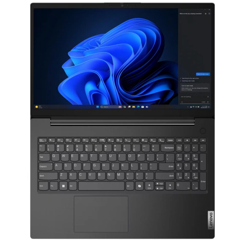Laptop Lenovo V15 G5 IRL 83GW00AJRI, Intel Core i7-13620H, 15.6 inch, RAM 32GB, SSD 1TB, Intel UHD Graphics, Fara sistem de operare, Black - Imagine 8