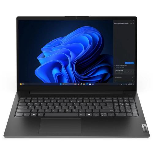 Laptop Lenovo V15 G5 IRL 83HF00H9RI, Intel Core 7 240H, 15.6 inch, RAM 32GB, SSD 1TB, Intel Graphics, Fara sistem de operare, Business Black - Imagine 1