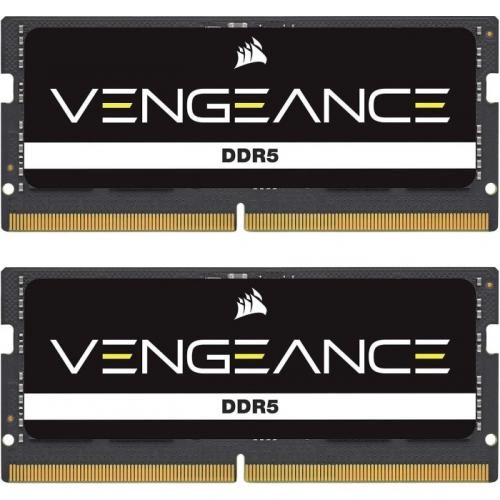 Kit Memorie RAM SODIMM CORSAIR Vengeance CMSX32GX5M2A5600C48, DDR5, 32GB (2 x 16GB), 5600MHz, CL48 - Imagine 1