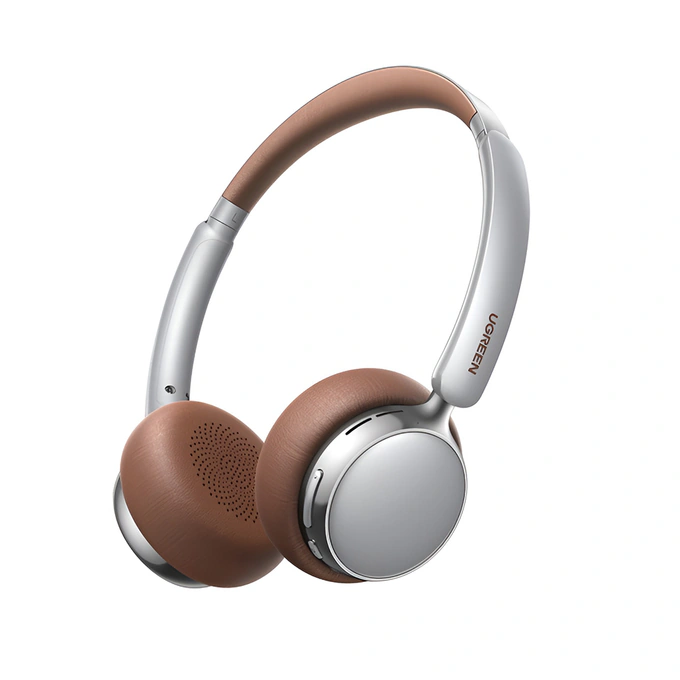 UGREEN Casti Wireless Over-Ear UGREEN HiTune Studio Plus HP207, Bluetooth 6.0, TWS, ANC, Brown - IT-Fashion.ro