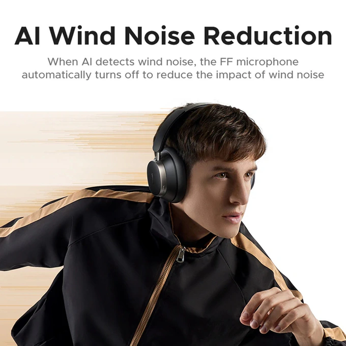 Casti Wireless Over-Ear UGREEN Studio Pro HP206, Bluetooth 6.0, ANC, Black - Imagine 3