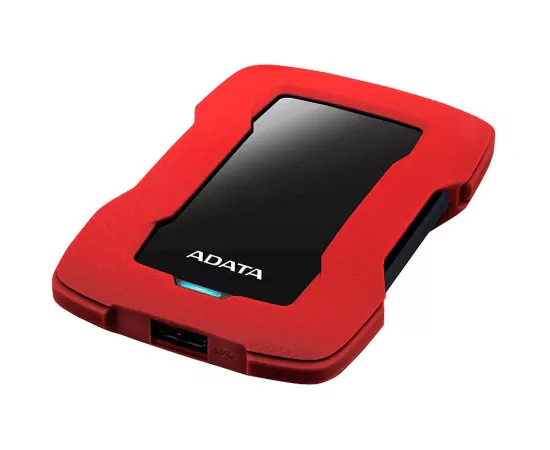HDD Extern ADATA AHD330-2TU31-CRD, 2TB, USB 3.1, Red - Imagine 2
