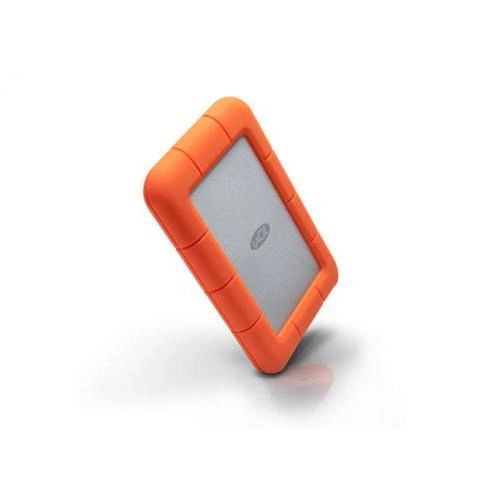 HDD Extern LACIE LAC9000298, 2TB, USB 3.0, Orange/Silver - Imagine 1