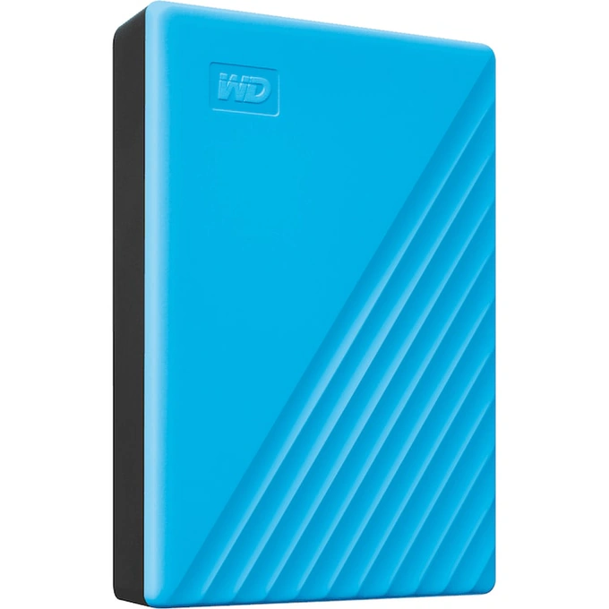 Western Digital HDD Extern WESTERN DIGITAL WDBPKJ0040BBL-WESN, 4TB, USB 3.2 Gen 1, Blue - IT-Fashion.ro