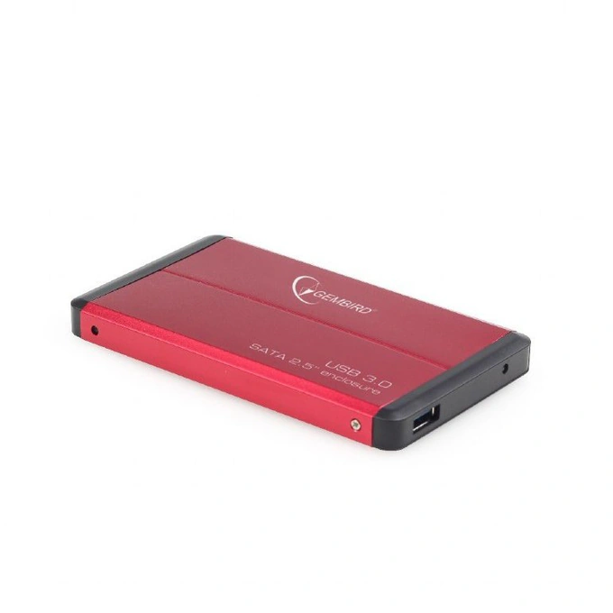 Rack HDD Gembird EE2-U3S-2-R, SATA-USB3.0, 2.5inch, Red/Black - Imagine 1