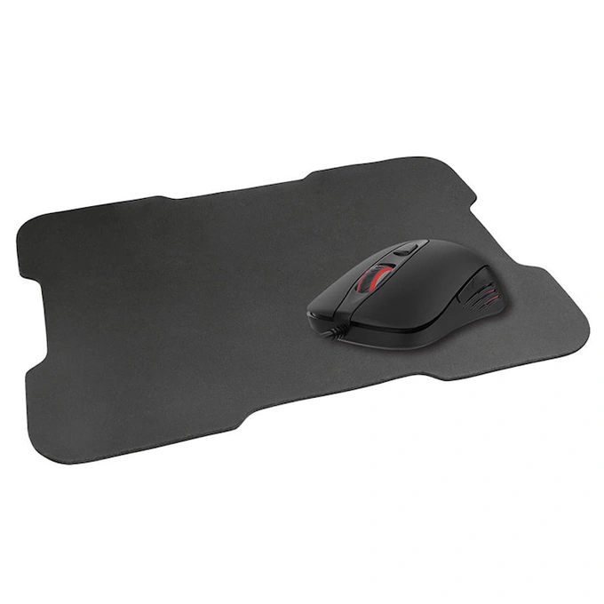 Kit Gaming Mouse + Mouse Pad VARR VSETMPX6, 3200 DPI, USB, Negru - Imagine 1
