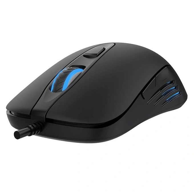 Kit Gaming Mouse + Mouse Pad VARR VSETMPX6, 3200 DPI, USB, Negru - Imagine 3