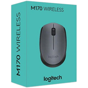 Mouse Wireless Logitech M170 Grey 910-004642 - Imagine 3