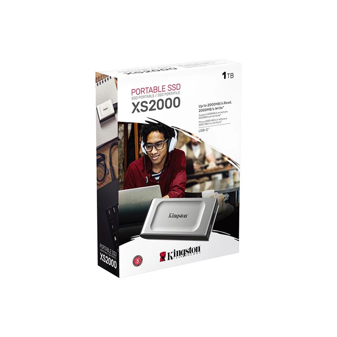 SSD Extern KINGSTON SXS2000/500G, 500GB, USB 3.2 Gen 2x2, Silver - Imagine 3