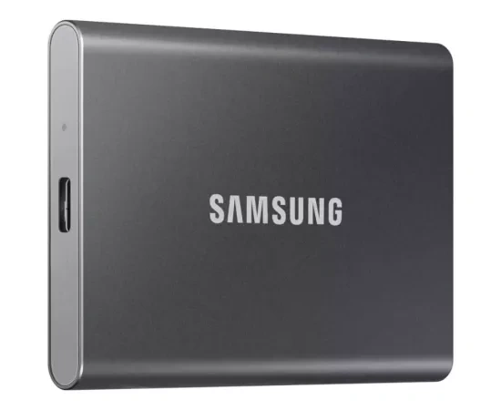 SSD Extern SAMSUNG T7 MU-PC1T0T/WW, 1TB, USB 3.2 Gen 2, Titan Gray - Imagine 1