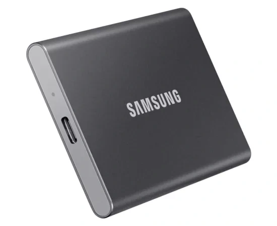 SSD Extern SAMSUNG T7 MU-PC1T0T/WW, 1TB, USB 3.2 Gen 2, Titan Gray - Imagine 2
