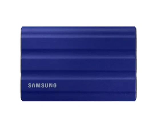 SSD Extern SAMSUNG T7 Shield MU-PE1T0R/EU, 1TB, USB 3.2 Gen 2, Blue - Imagine 1
