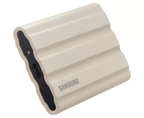 SSD Extern SAMSUNG T7 Shield MU-PE2T0K/EU, 2TB, USB 3.2 Gen 2, Sand Yellow - Imagine 6