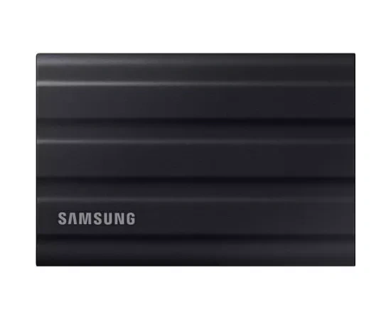 SSD Extern SAMSUNG T7 Shield MU-PE2T0S/EU, 2TB, USB 3.2 Gen 2, Black - Imagine 1