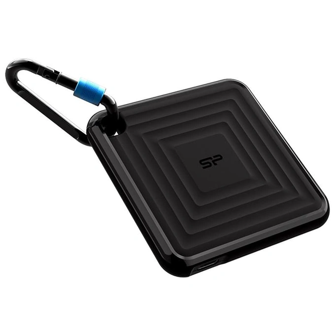 SSD Extern SILICON POWER PC60 SP010TBPSDPC60CK, 1TB, USB 3.2 Gen 2, Black - Imagine 4