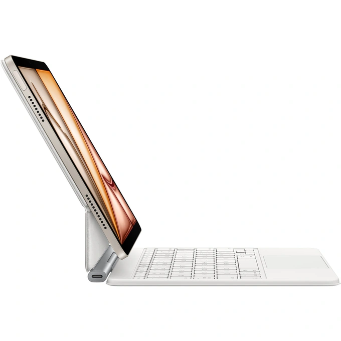 Tastatura APPLE Magic Keyboard pentru iPad Air 11 Inch (M3), iPad Air 11 Inch (M2), Layout RO, White - Imagine 4
