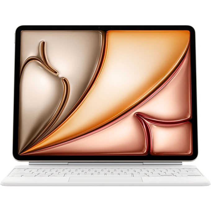 Apple Tastatura APPLE Magic Keyboard pentru iPad Air 13 Inch (M3), iPad Air 13 Inch (M2), Layout RO, White - IT-Fashion.ro