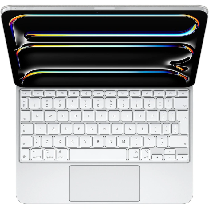 Tastatura APPLE Magic pentru iPad Pro 11 Inch (M4/M5), Romanian, White - Imagine 1
