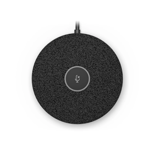 Logitech Microfon videoconferinta LOGITECH 989-000430, Graphite - IT-Fashion.ro