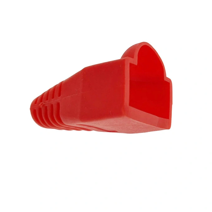 Manson de protecție pentru mufa RJ45, Red - Imagine 1