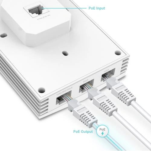Acces Point TP-LINK EAP655-Wall, White - Imagine 4