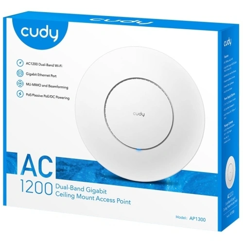 Access Point Cudy AP1300_P, White - Imagine 5