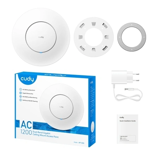Access Point Cudy AP1300_P, White - Imagine 6